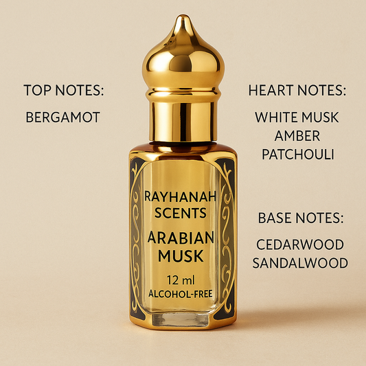 Arabian Musk – Non-Alcoholic Perfume Oil 12ml