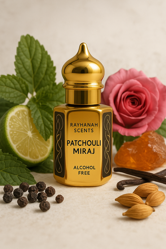 Patchouli Miraj-Luxurious Non-Alcoholic Perfume Oil (12ml)