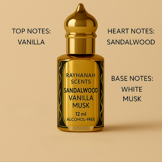 Sandalwood Vanilla Musk – Concentrated Perfume Oil