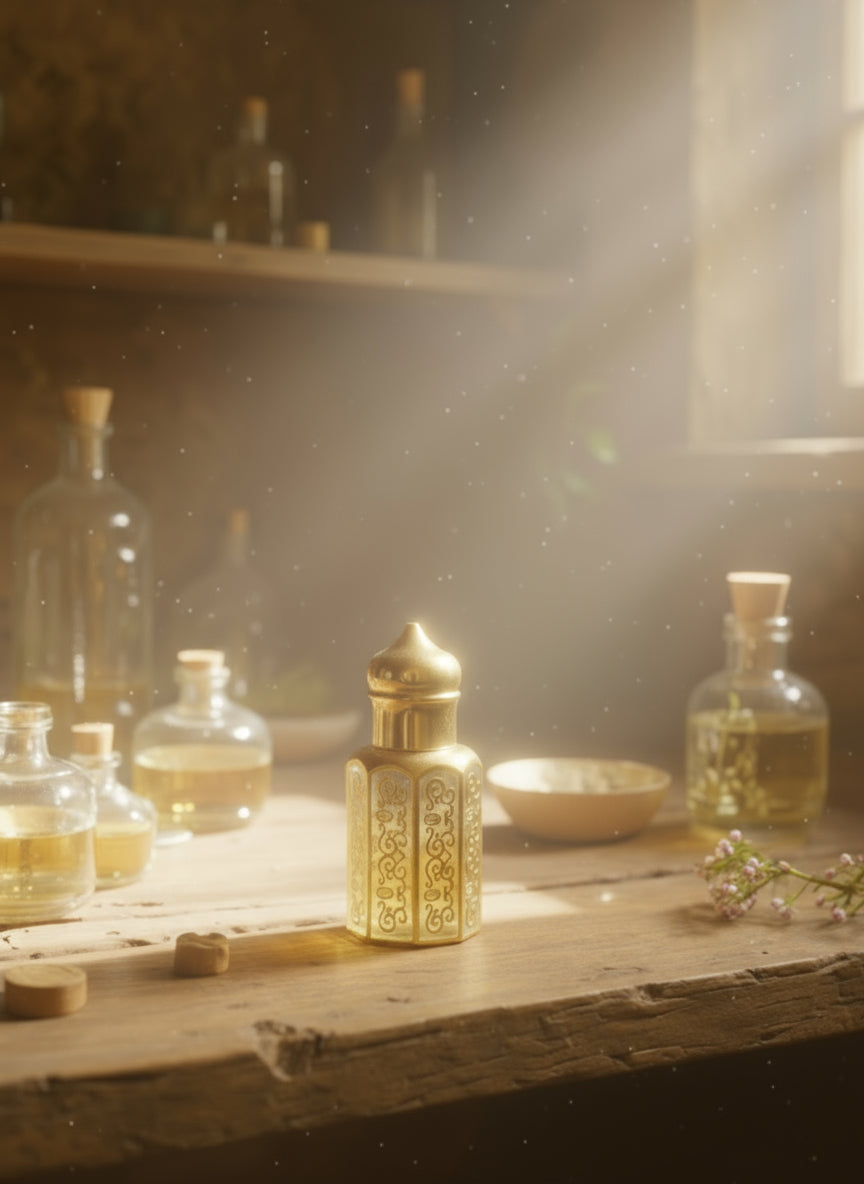 Moroccan Oud – Exotic Arabian Perfume Oil (Alcohol-Free, Unisex)