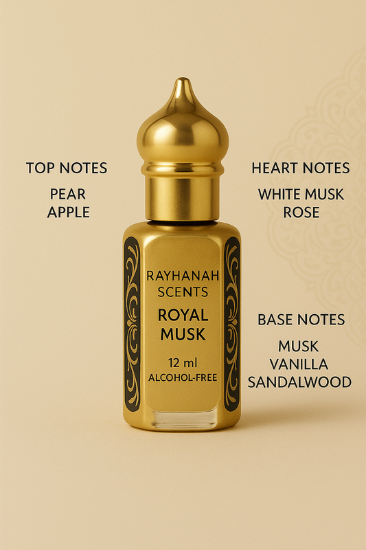 Royal Musk – Elegant Arabian Perfume Oil (Alcohol-Free)