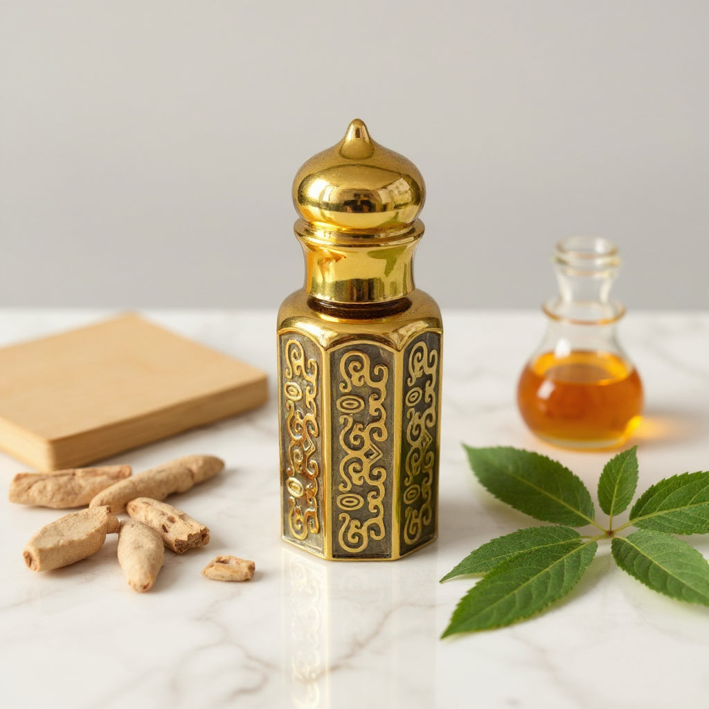 Sandalwood Amber – Warm Oriental Perfume Oil (Alcohol-Free, Unisex)